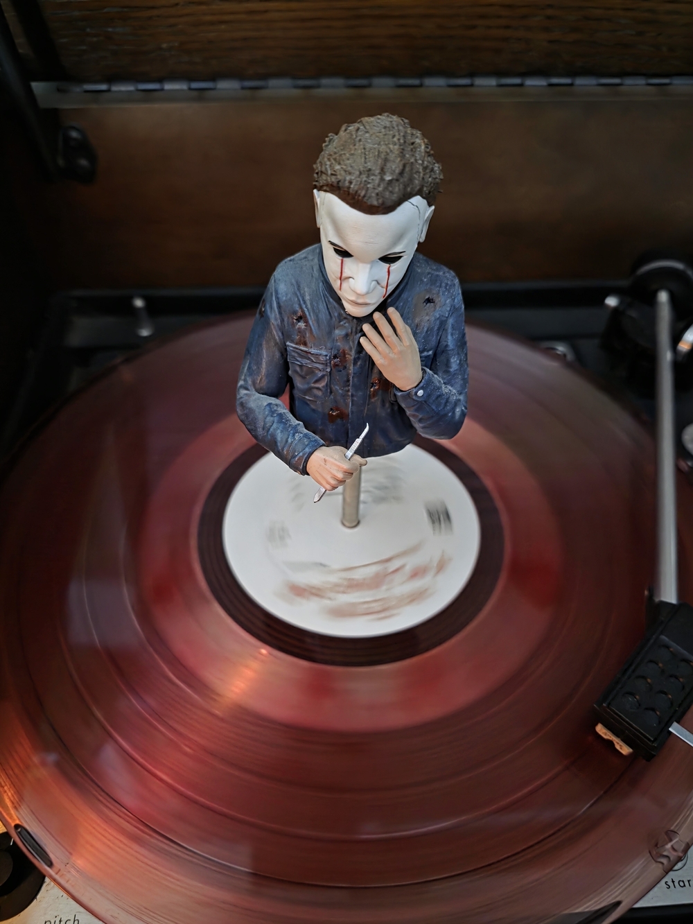 Halloween II Michael Myers Spinature Vinyl Figure from Waxwork Records